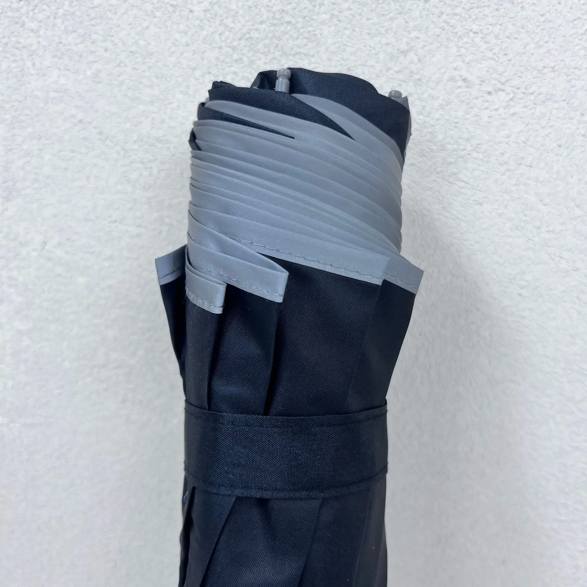 Automatic Portable Reverse Car Reflective  Luminous Windproof Folding Inverted Umbrella