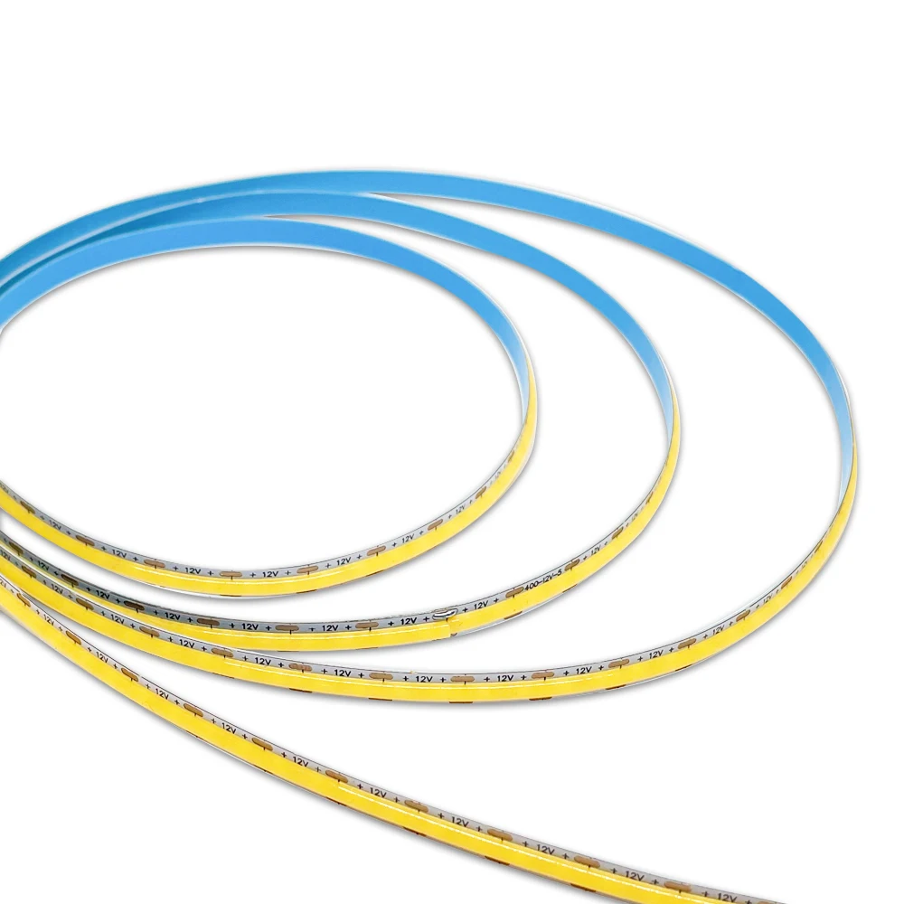 Glite High Density Flexible FOB COB White 320LEDs/m RA80 DC12V Linear Dimmable LED Strip for house decoration