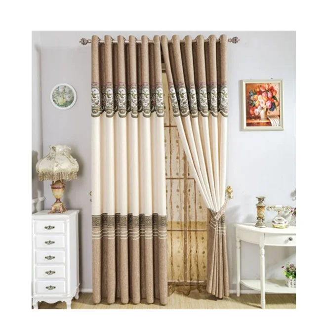 Wholesale Home Window Location 100% Polyester Print Hall room divider curtain