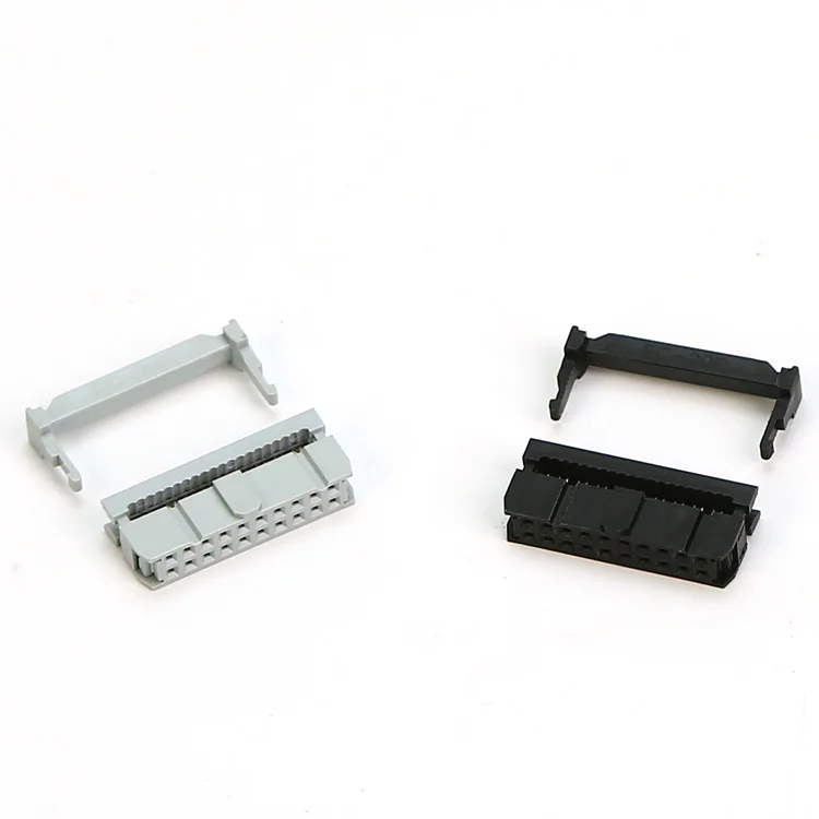 IDC 2 54 мм Шаг 6 8 10 12 14 16 20 24 26 30 34 40 50 Pin FC гнездовой разъем Кабельный