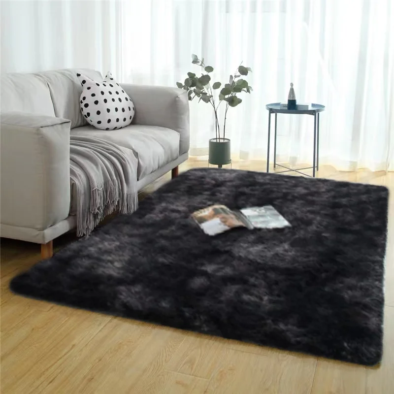 100% Polyester Shaggy Living Room Carpet and Rug factory