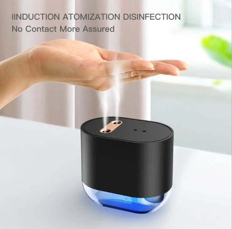  Новинка Amazon Лидер продаж Электрический автоматический диспенсер для дезинфицирующих средств рук пенопласт жидкий спрей дезинфицирующее средство свободные руки с