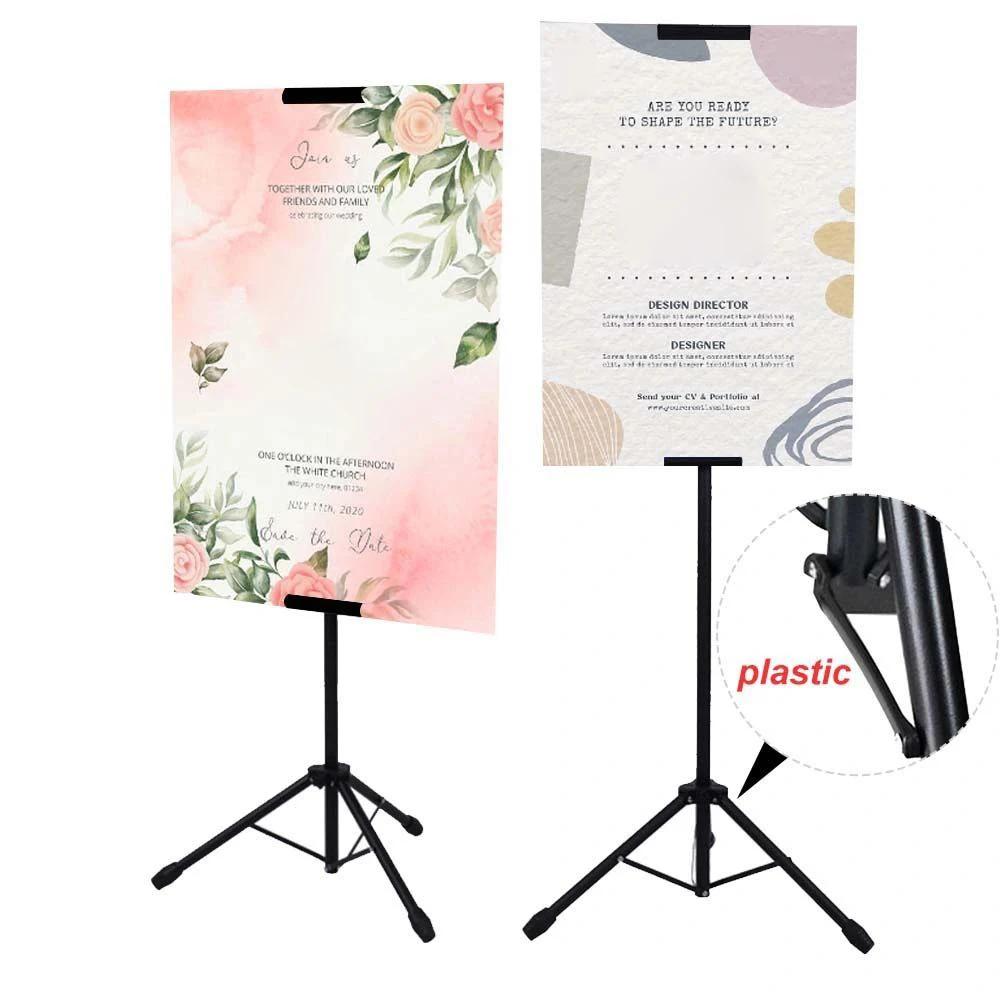 Aluminum Easel Display for Exhibition Activity Logo Banner Poster Stand for Promotional Advertising Boards