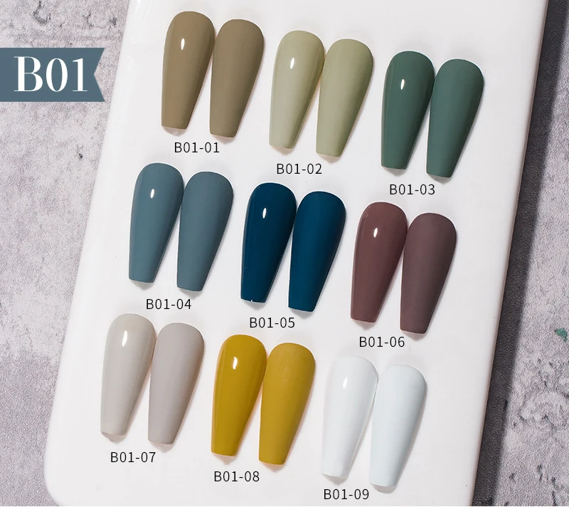 Miukiula Manicure full kit personalized sets no name brand wholesale uv professional starter gel nail polish kit