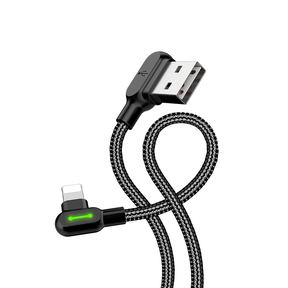  Mcdodo оптовая продажа 0 5 м/1 2 8 м/3 м USB кабель 90 градусов игровой для зарядки с разъемом Micro Usb Type-C зарядное устройство usb передачи данных