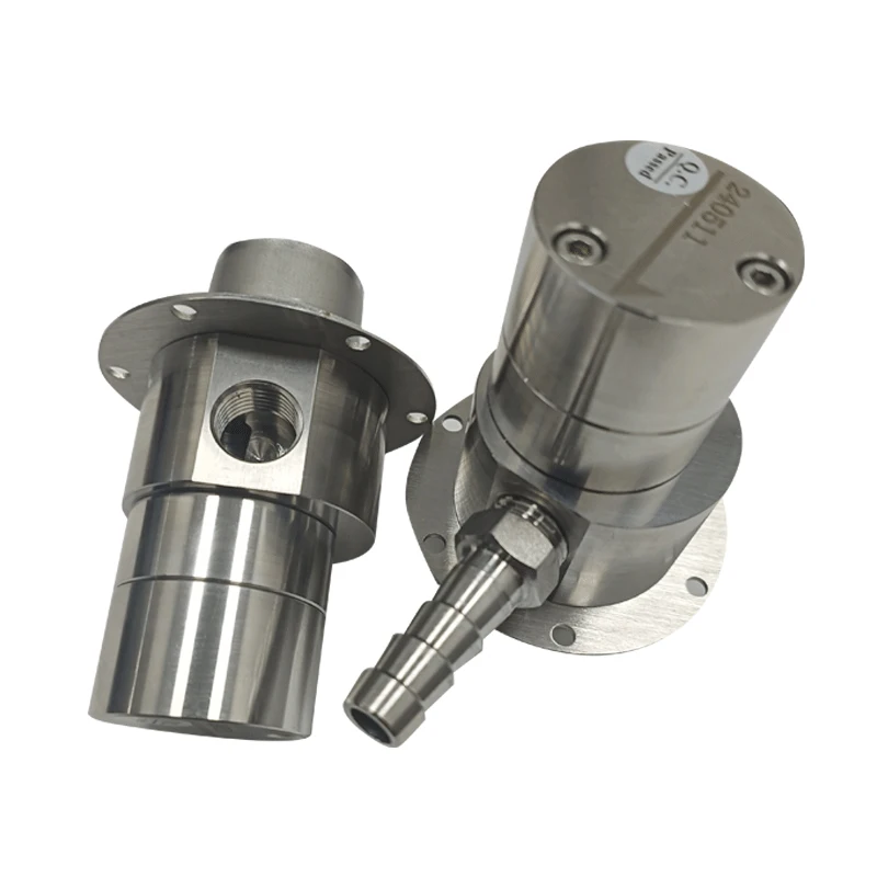 Small Miniature Stainless Steel Magnetic Drive Gear Pump Gear Oil Pump External Drive Micro Gear Pump