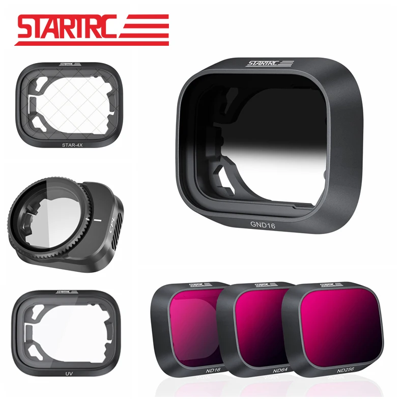 STARTRC Star 4X Camera Lens CPL UV Graduated ND16 ND 64 256 Neutral Density GND 16 Filters DJI Mini 3 Pro for drone Accessories