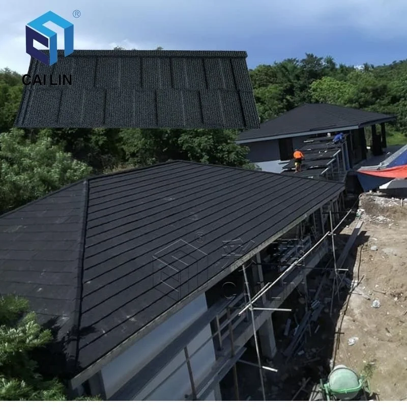 Free Sample High Quality Newest Building Construction Materials Color Stone Coated Corrugated Metal Roofing Price