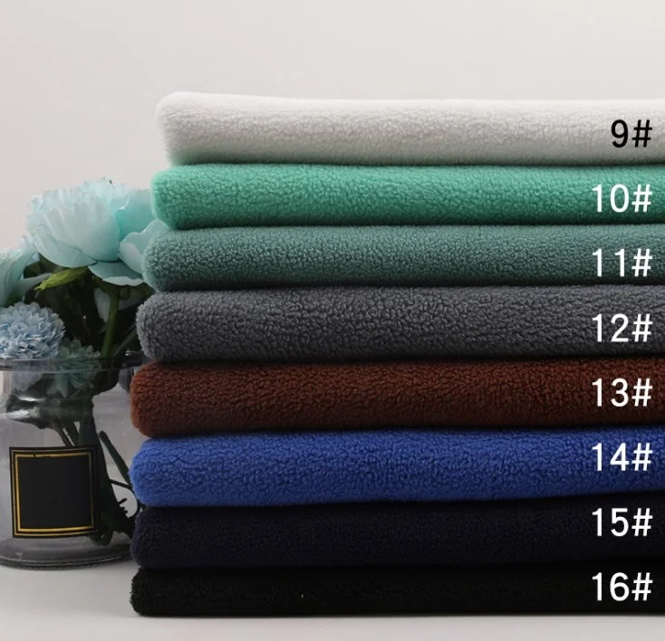 360 GSM High Quality Polyester Cotton Polar Fleece Fabric For