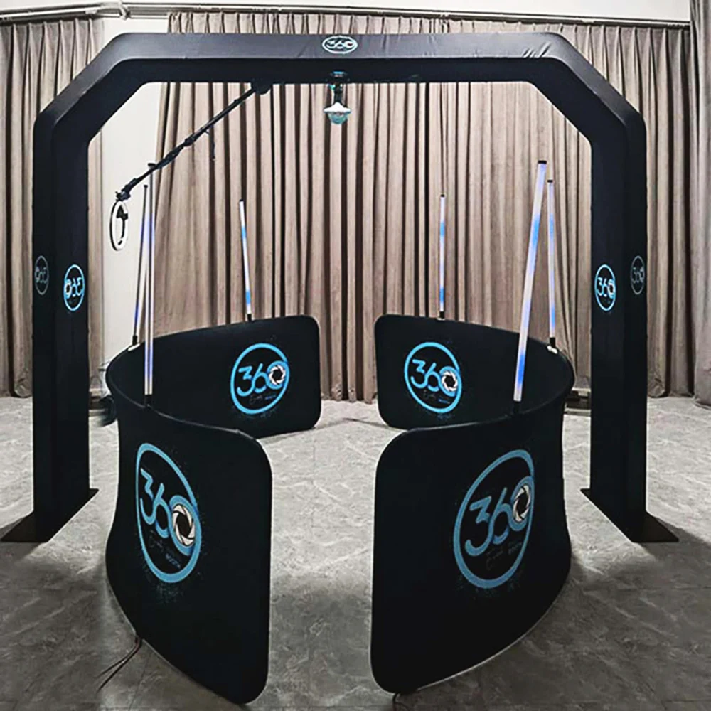 360 фотобудка с замедленным движением над головой камерой Dslr в Dslrbooth