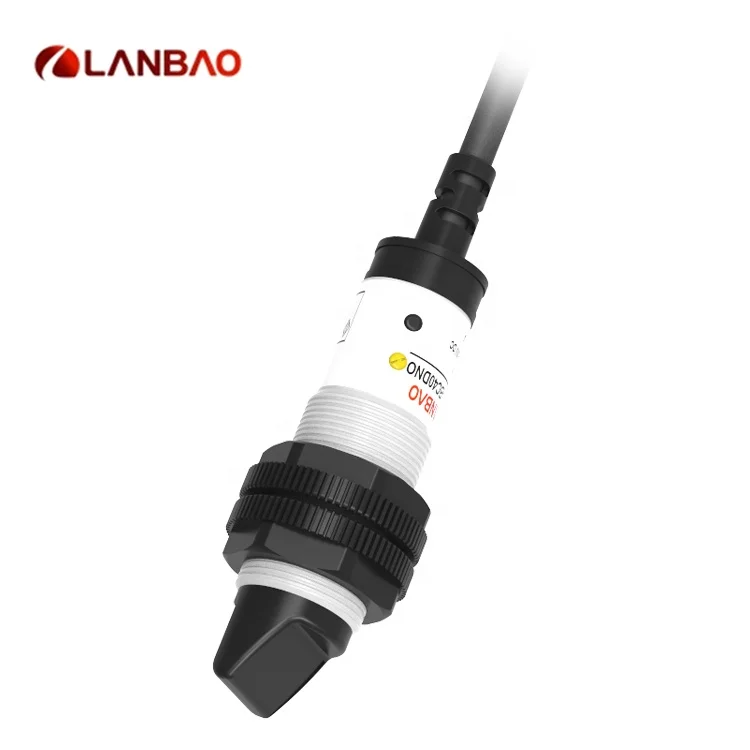 LANBAO датчик приближения ретро отражение 10-30VDC 200mA фотоэлектрический датчик приближения 4 провода NPN обнаружения диатакне