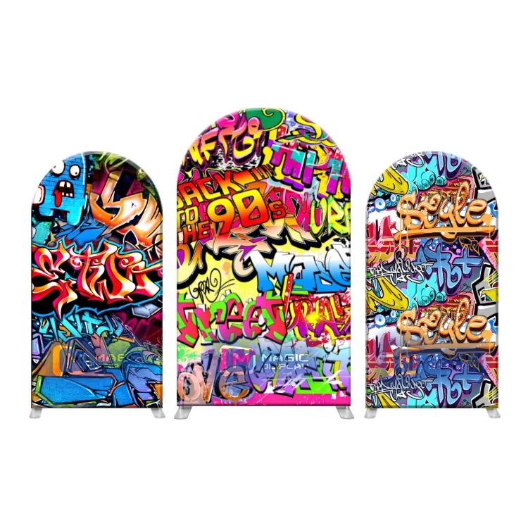 Flower Arch Frame Stand Balloon Round Row Stand Metal Wedding Party Event Decoration Backdrop Stand