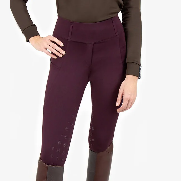 
Professional horse riding pants equestrian full seat silicone printing leggings equestrian breeches 