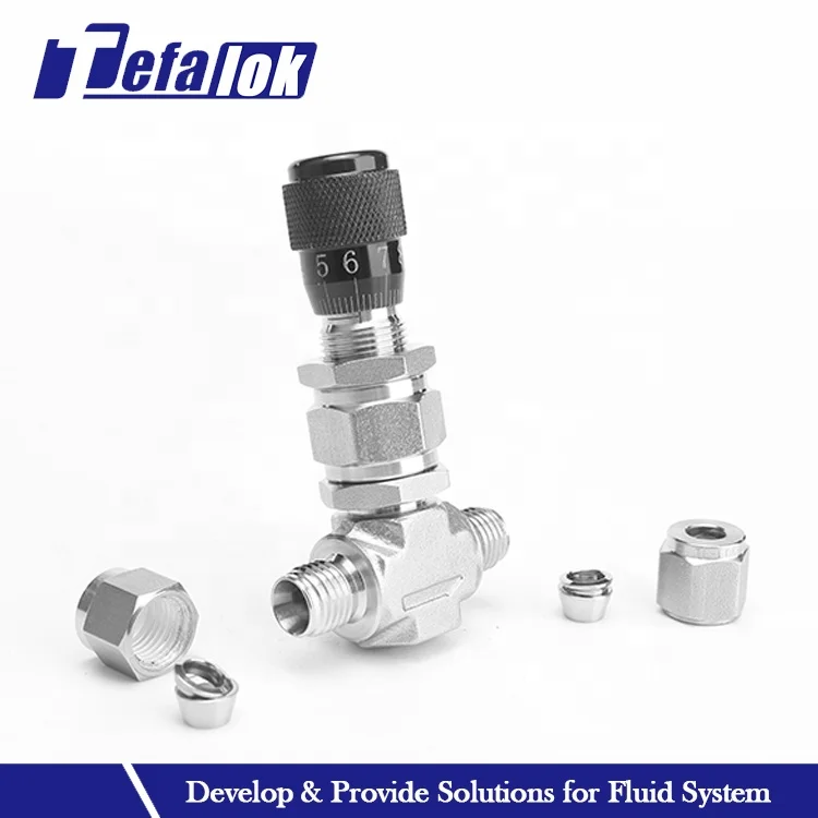 High Quality Stainless Steel Fuel Metering Valve Micro Flow Regulating Low Pressure Metering Valve Controller Water Gas