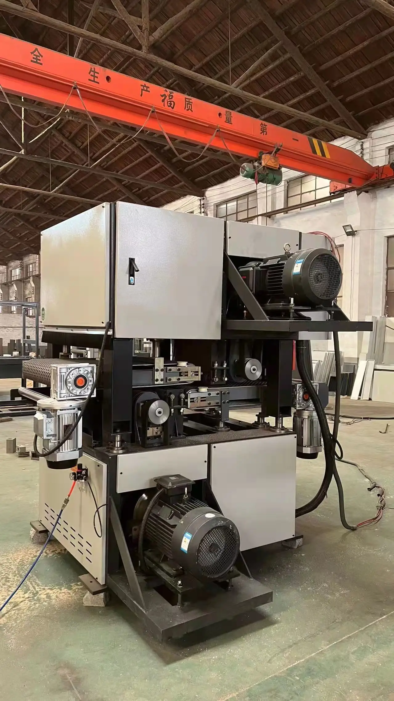 New product hot selling wood plywood double-side automatic sanding machine