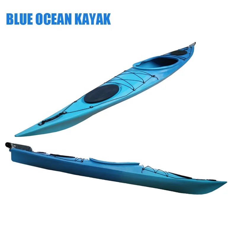 Single Plastic Cheap Sea Sit In Kayak from Blue Ocean Kayak