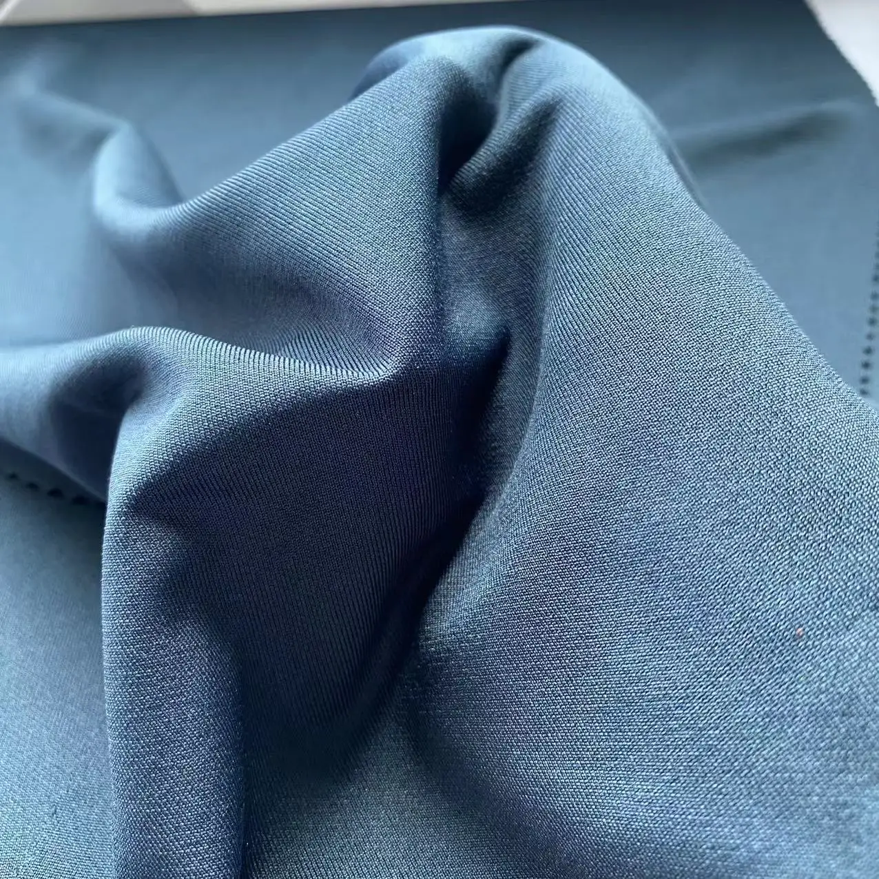 Hot Sale Elastane Suede Knitted Jersey 88 Polyester 12 Spandex Fabric For Garment