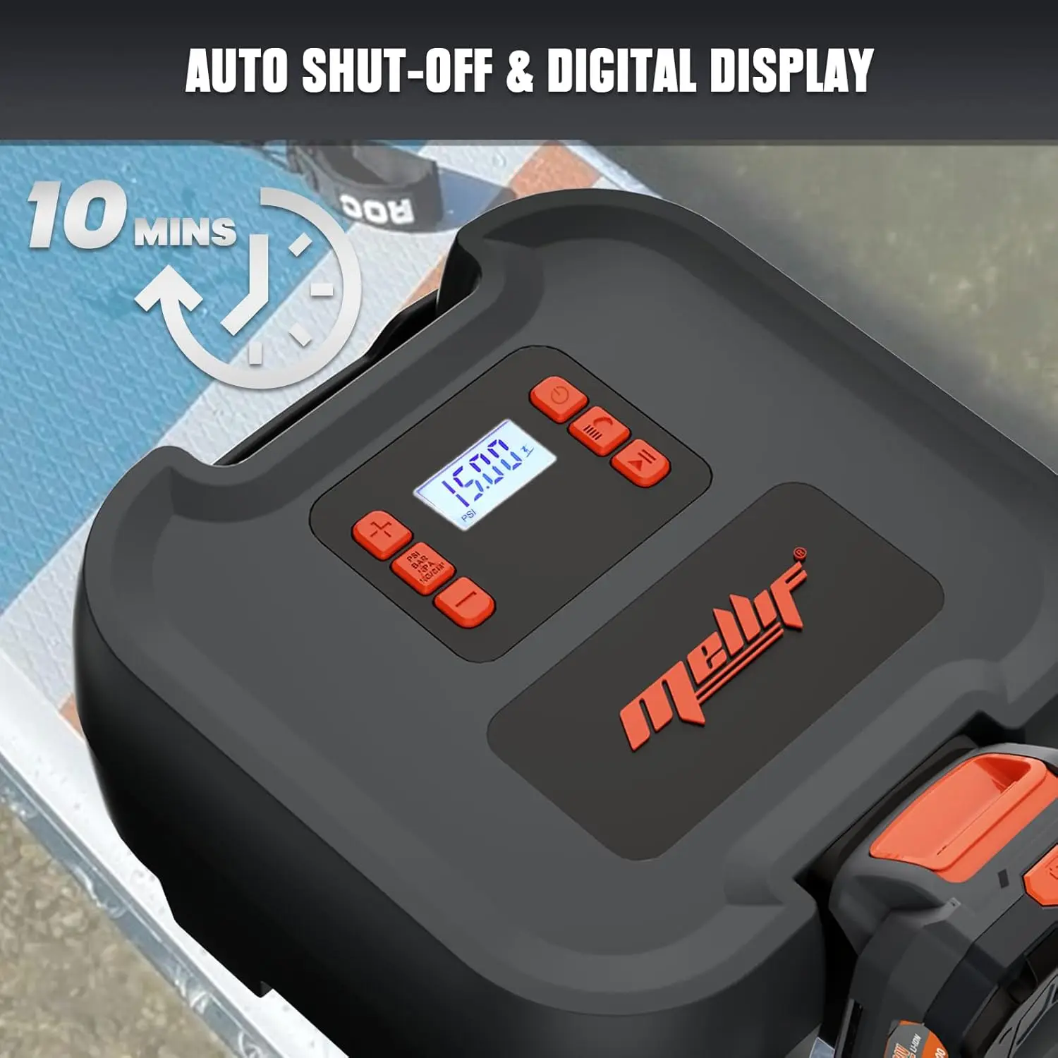 Cordless Paddle Board Pump for Dewalt 20V MAX Battery (No Battery), 20PSI Electric SUP Pump Air Pump