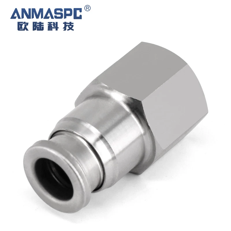 SMC Type PCF Series Straight Female Thread Pneumatic Connector Quick Connecting Tube Fittings