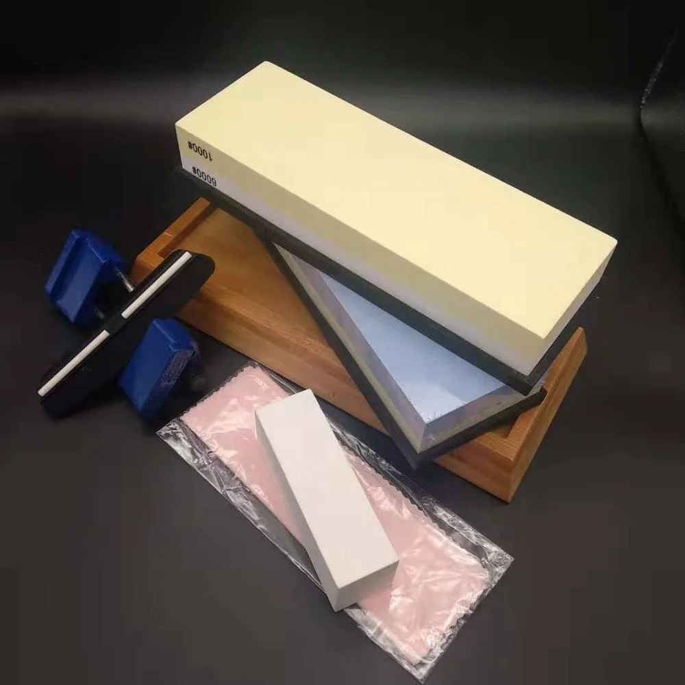 hand grinder whetstone/ Sharpening knife oil stone/ Chinese waterstone for blade