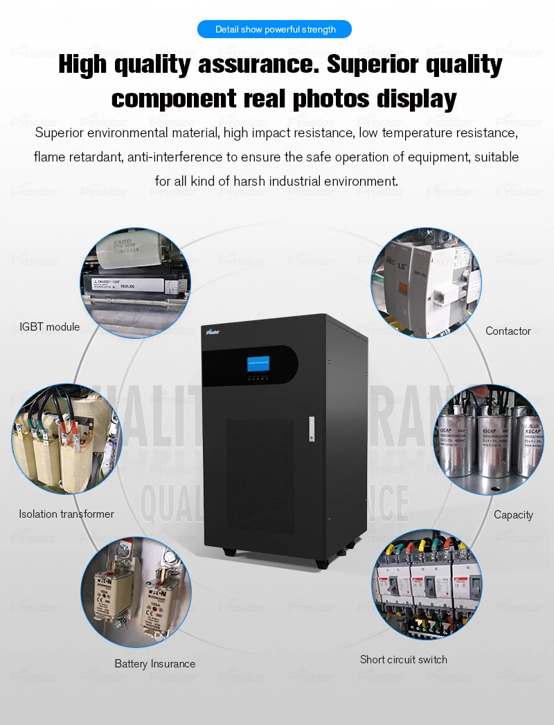 Wholesale 80 KVA 3 Phase Low Frequency Online UPS Uninterrupted Power Supply