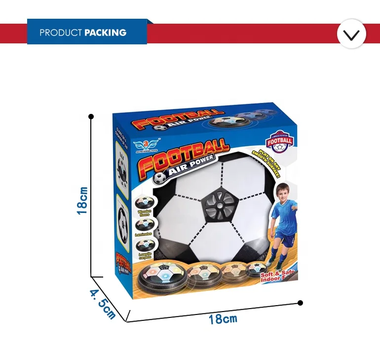 Wholesale sport toy suspension air football hover soccer ball with led light