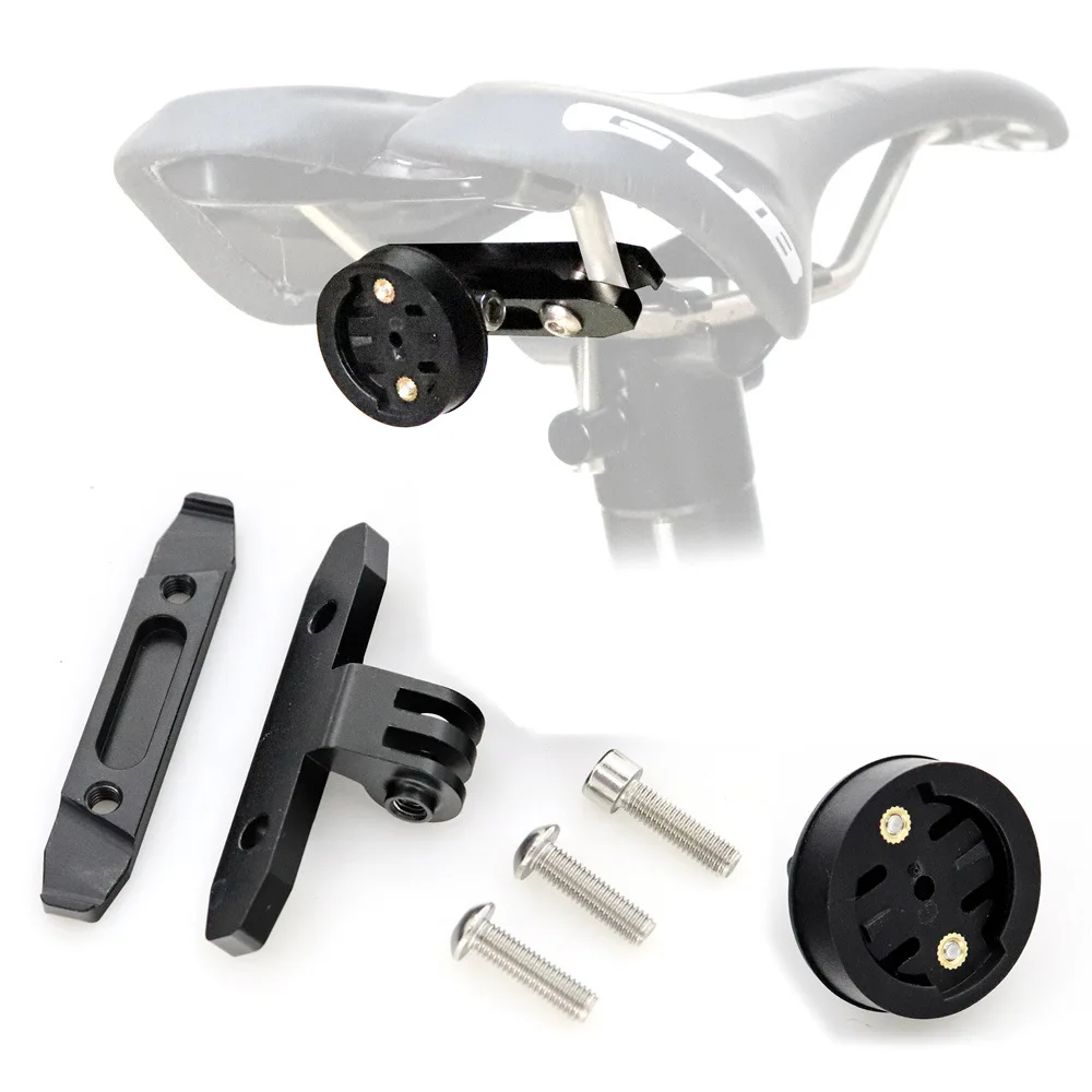 Suitable For Gopro Hero 6/5/4/3 Camera CNC Aluminum Alloy Bicycle Bracket Base Bicycle Seat Clamp