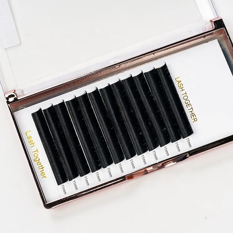 JYX las extension supplies private label professional vendor 8-25mm mix tray individual mink volume cashmere lash extensions