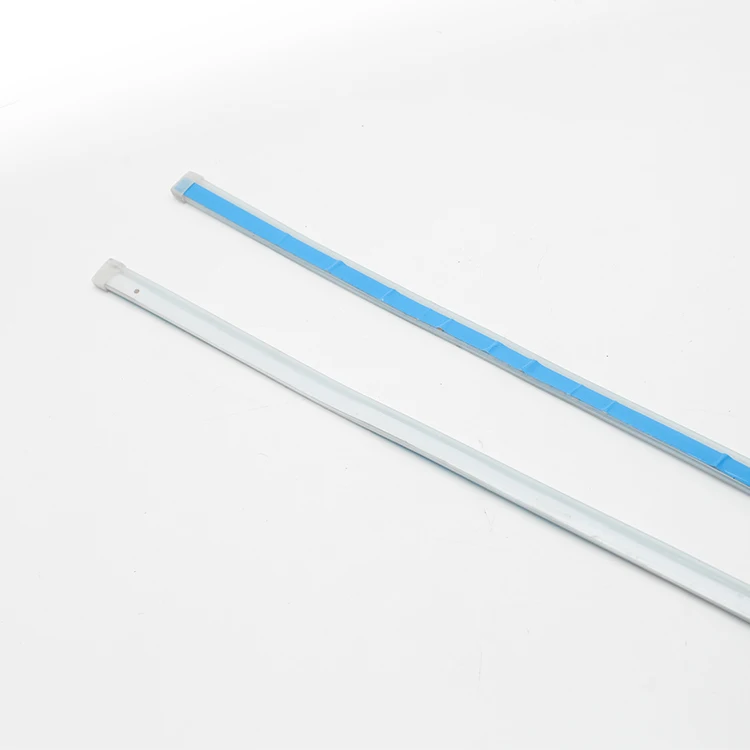 Waterproof flexible drl in auto lighting 60cm led daytime running light blue body led drl strip light