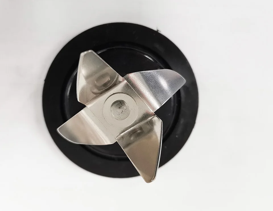 Cheap Factory Price Used 12 Wheels 10 Inch Rubber Wheel 14mm Chrome Shaft Home Use,household mixing knife accessories