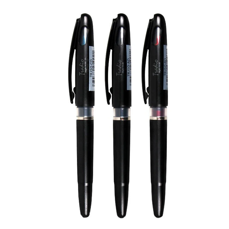 TRJ50  Brush pen blue Duckbill signature pen Line drawing Sketch office Comic pen high quality