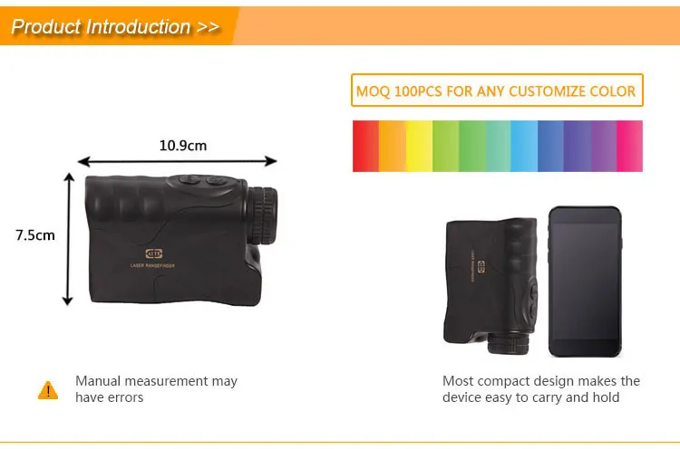 
2019 new arrival accurate hunting golf clubs hunting laser rangefinder 
