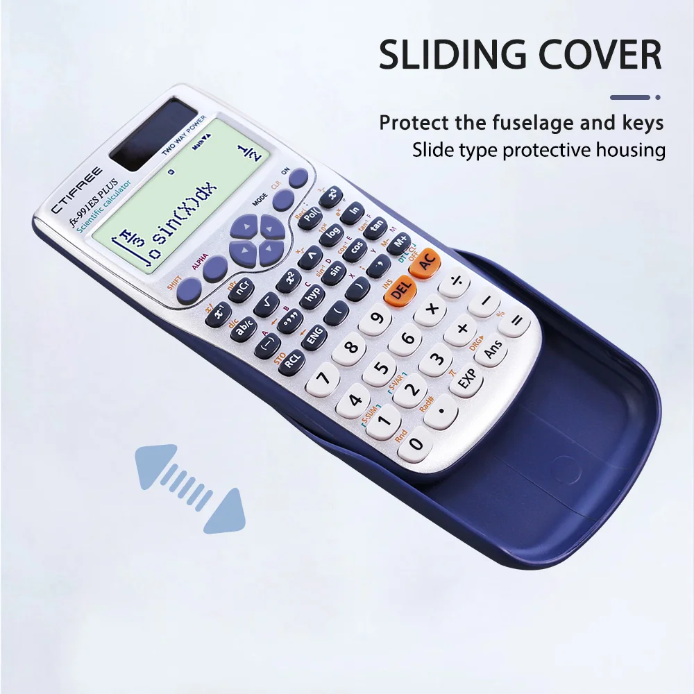 Cientifica Calculadora Fx-991es 240 Functions Education Student School Scientific Calculator 991 es High-end Design Calculator