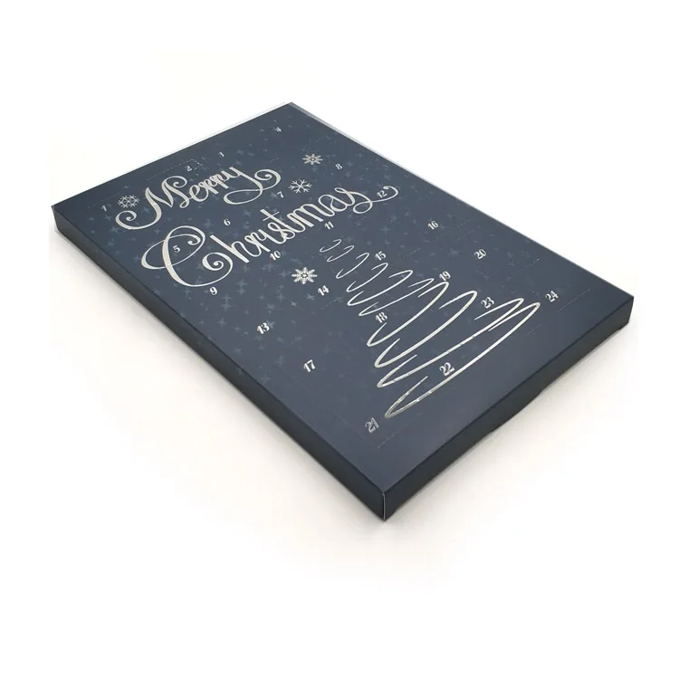 
Christmas Paper Advent Calendar for Candles 