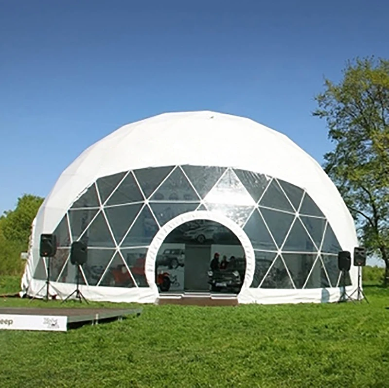 Luxury outdoor hotel starry room bubble house transparent spherical hotel tent camping tent