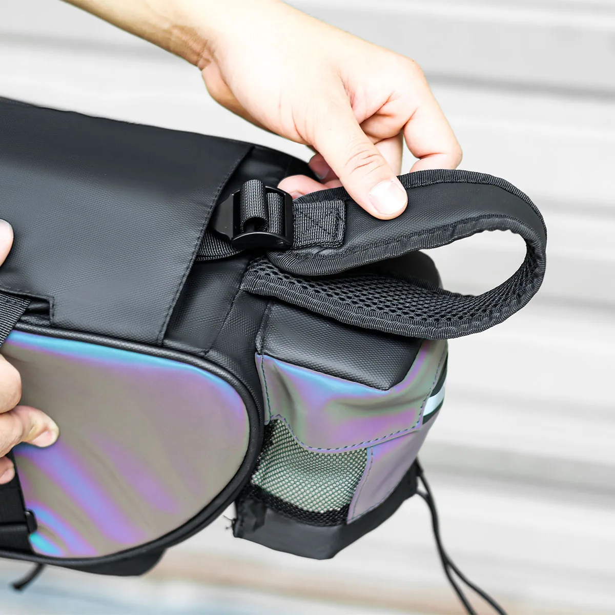 KBW988 Outdoor Sport Road Bike Saddle Bags Fashion Triangle Bag Toolkit Polyester Bag Anti Water Cycling Accessories Organiser