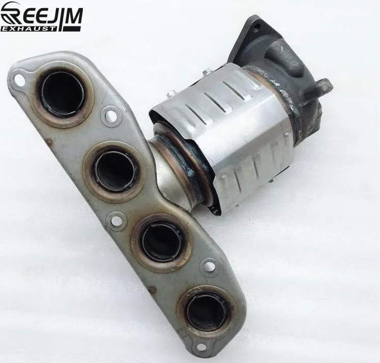 Manifold catalytic converter automobile exhaust system fit for HyunDai Sonata EURO 3 EURO 4 emission