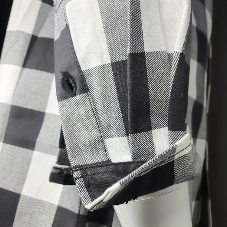 China FR hoodie shirt black-and-white anti flame cotton fabric esd clothing for men anti-fire workwear Leisure