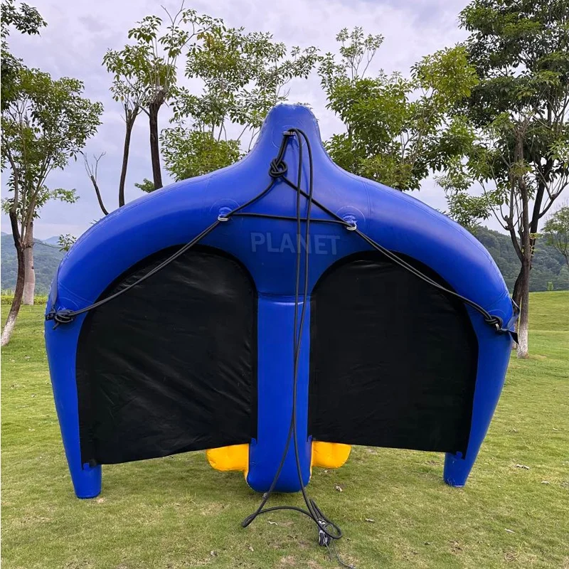 High Quality Aqua Park Water Tube Inflatable Towable Water Sports Manta Flying Kite Tube
