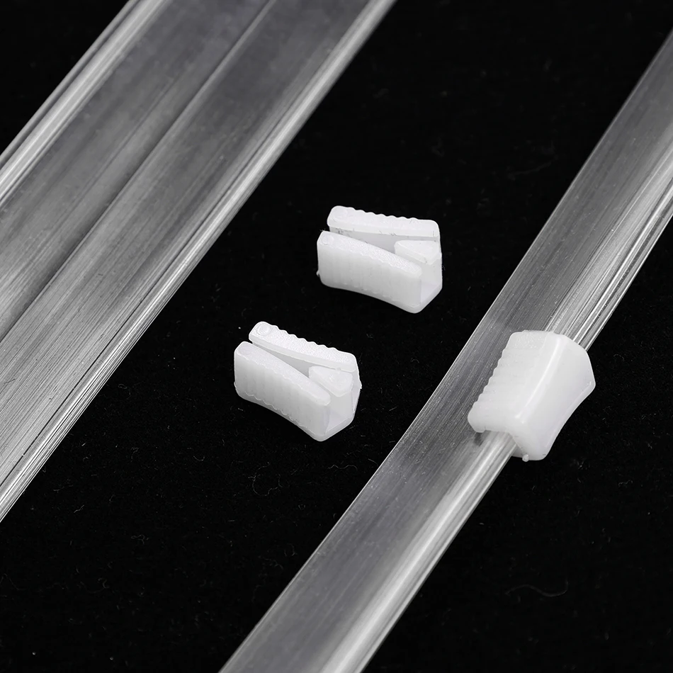 Прозрачная Водонепроницаемая молния из ПВХ для хранения пищевых продуктов, Прозрачная молния из ПВХ, лента с ползунком, 7 метров, устойчивая к разрыву пластиковая молния