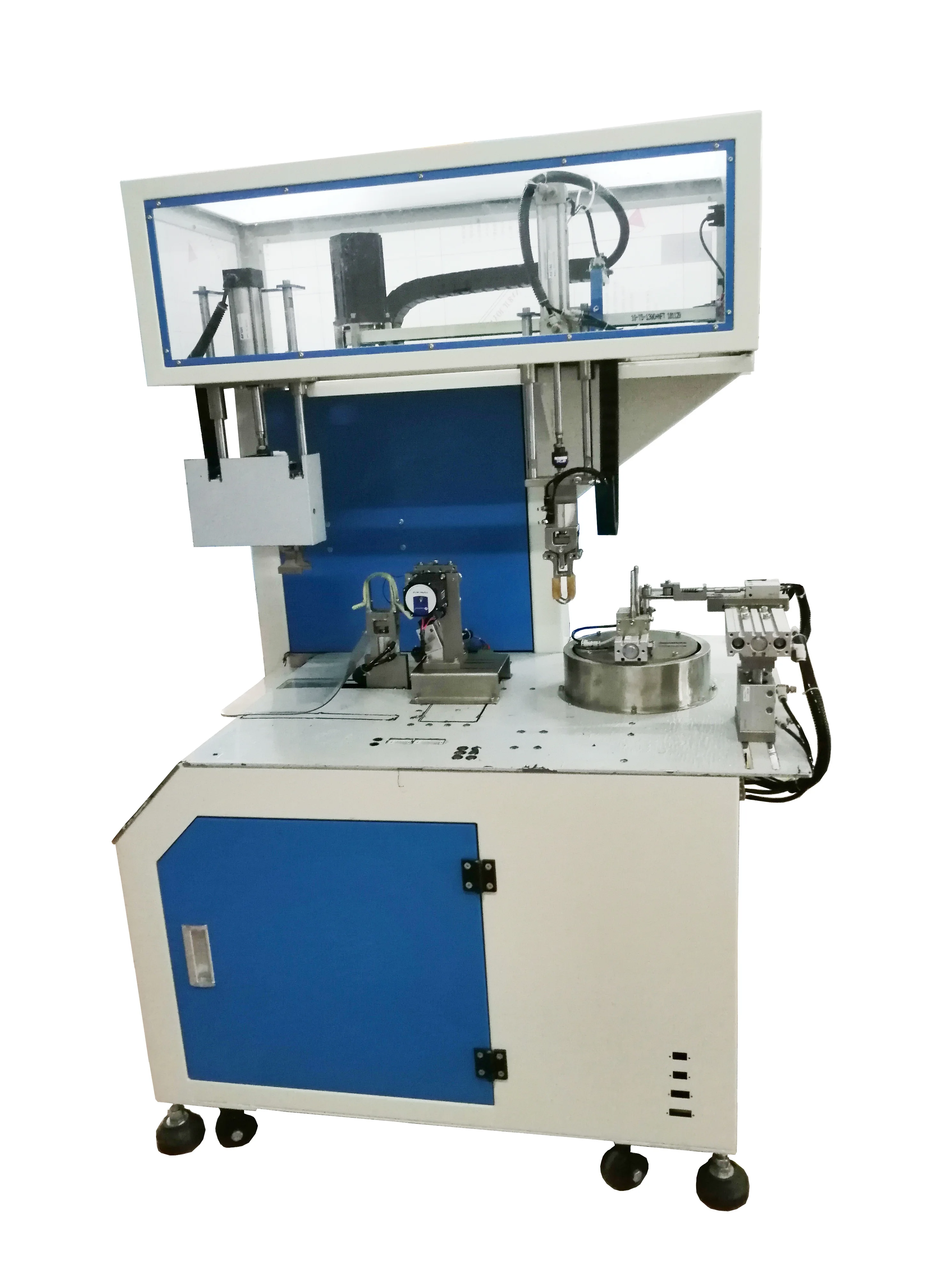 Floor-standing Automatic for small 8 shape coils making Power Cord  cable winding  tying machine