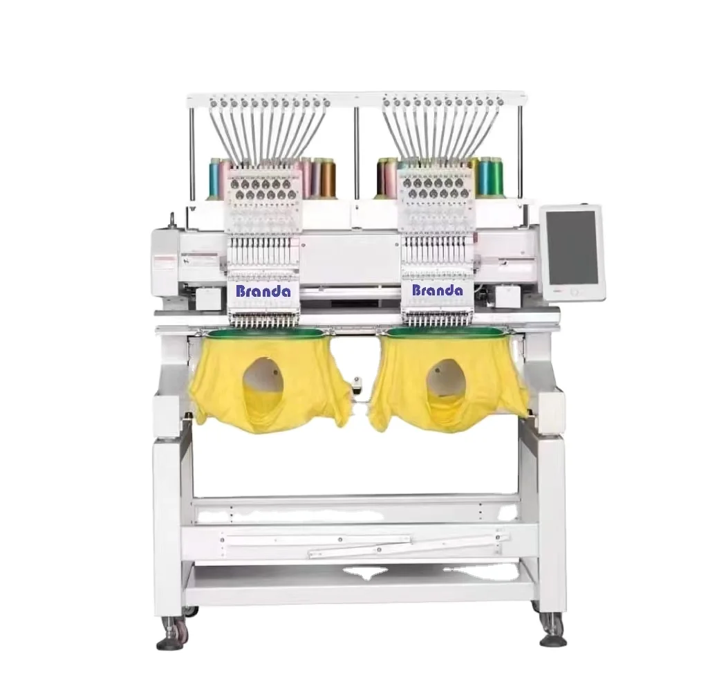 Direct Selling Hat Automatic Embroidery Machine  Portable Clothes Embroidery Machine with Laser Cutting System