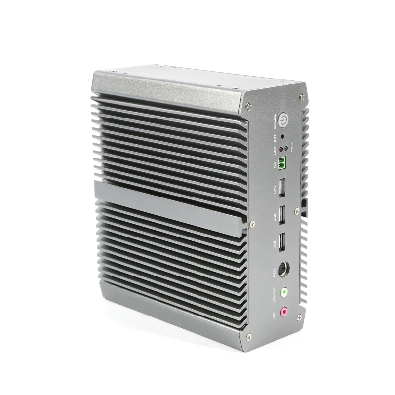 OEM/ODM powerful fanless embedded computer motherboard 4G LTE industrial control box pc with RS485