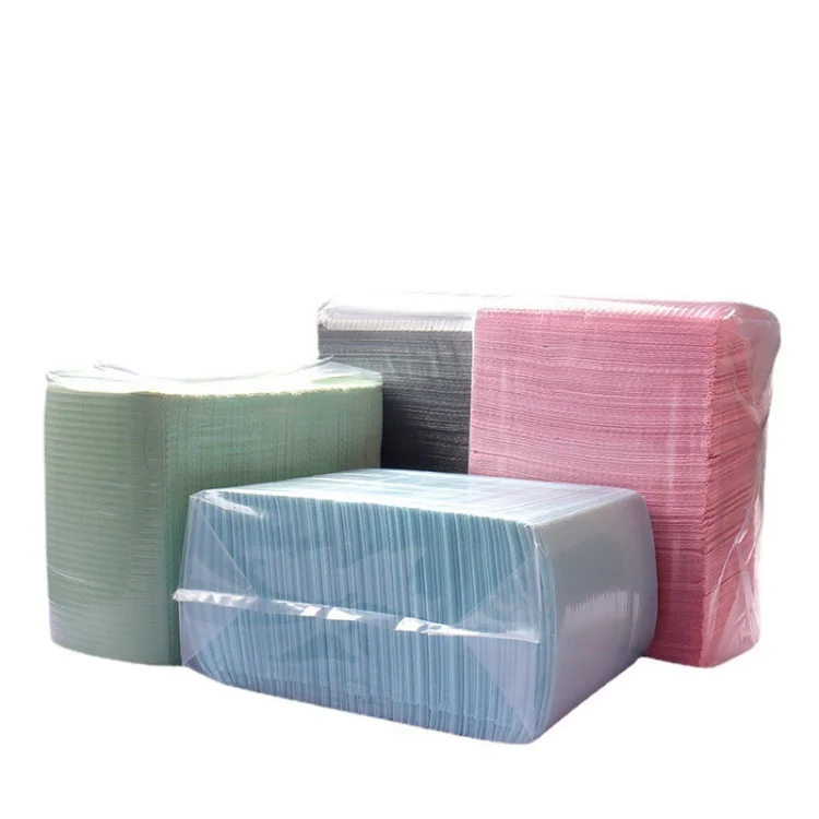 Wholesale made Disposable Beauty Salon Bed Sheet Bib Dental Bibs Napkin Packing Machine
