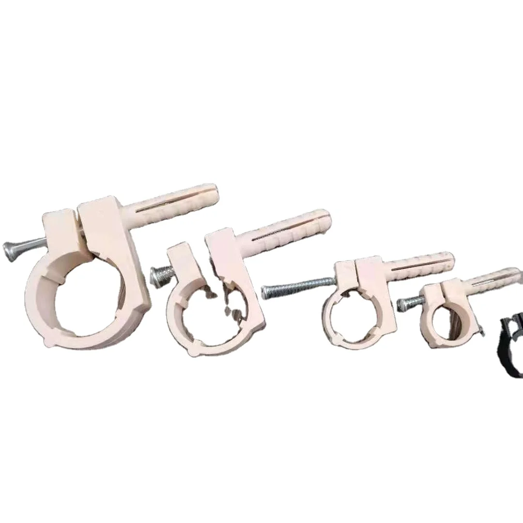 Wholesale Sales Self-adhesive Cable Organizer Fixing Clamp Cable Plastic Hose Clamp