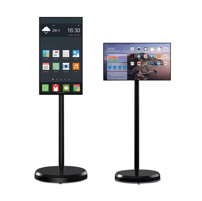 32 дюймов Hd Android Smart Screen беспроводной монитор интерактивный сенсорный ЖК-дисплей со встроенным аккумулятором подвижная подставка
