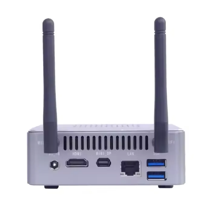 Мини-ПК геймер двухъядерный с двойным дисплеем i3 i5 i7 Mini pc ddr3 2COM поддерживает RS232 ITX mini pc office