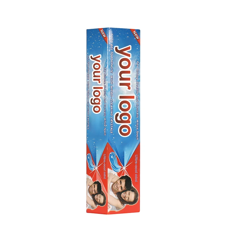 Free sample adult 100g anti-allergic toothpaste OEM/ODM