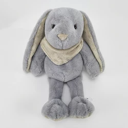 Wholesale manufacture  high quality soft plush bunny shape  stuffed plush toy OEM customized logo