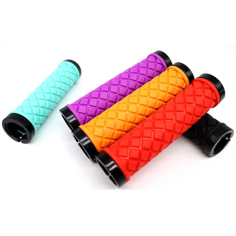 Wholesale TPE Rubber Bicycle Handle Grips for Bike Motorbike Universal Bike Handle Covers